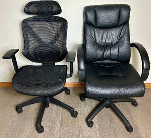 lot 78 image: Dual Office Chair Bundle