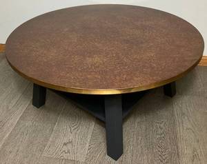 lot 65 image: Sherman Copper (Color) Top Coffee Table