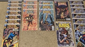28 comic books - some DC - several multiple copies of some editions