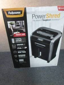 lot 2 image: Fellowes Powershred 79Ci 16-Sheet ...
