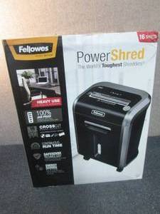 lot 3 image: Fellowes Powershred 79Ci 16-Sheet ...