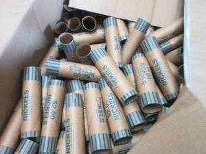 lot 72 image: $2.00 Nickel Roll Wrappers...