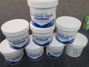 lot 111 image: 8- 100ct Alcohol Pads...