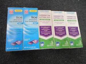 lot 120 image: 5- Lice Treatment...