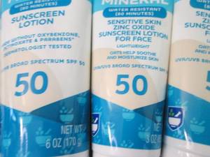 lot 143 image: SPF Sunscreen...