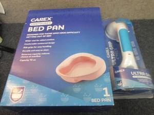 lot 149 image: Bed Pan, Ultra Grip Grab Bar...