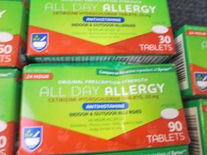 lot 166 image: All Day Allergy Relief...