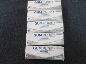 lot 183 image: 5- 4.1 oz Gum Puriify Toothpaste...