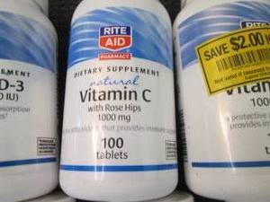 lot 184 image: 6- 100ct Vitamin C 1000mg...