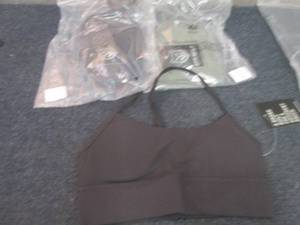 lot 215 image: 3 Small NWT Gym Wolf Sports Bras...