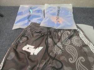 lot 219 image: 3 pr Mens Gym Wolf Athletic Shorts...