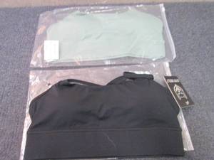 lot 226 image: 2 Large Gym Wolf NWT Sports Bras...