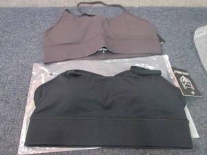 lot 227 image: 2 Large Gym Wolf NWT Sports Bras...