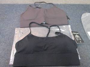 lot 228 image: 2 Large Gym Wolf NWT Sports Bras...