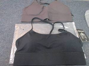 lot 229 image: 2 Large Gym Wolf NWT Sports Bras...
