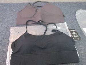 lot 230 image: 2 Large Gym Wolf NWT Sports Bras...