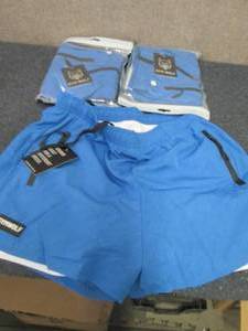 lot 254 image: 3 Mens Large Gym Wolf Workout Shor...