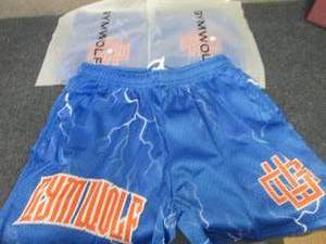 lot 257 image: 3 Mens Medium Gym Wolf Workout Sho...