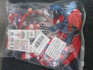 lot 280 image: Size 4(110) 4th of July Dress with ...