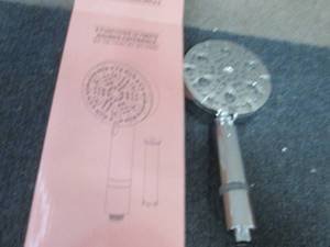 lot 293 image: 9 Function Handheld Showerhead...