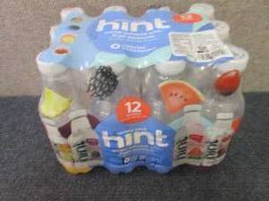 lot 360 image: 12- 16 oz Hint Infused Water...
