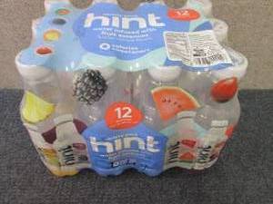lot 361 image: 12- 16 oz Hint Infused Water...