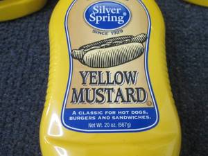 lot 363 image: 4- 20 oz Silver Spring Yellow Musta...