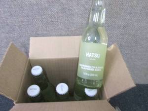 lot 381 image: 6- 10 oz Hatsu Watermelon & Basil S...