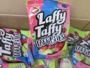 lot 400 image: 12- 3 oz Laffy Taffy Laff Bites...