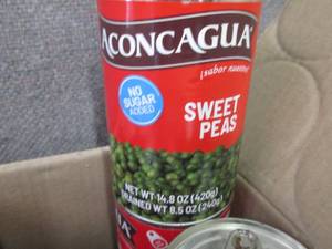 lot 428 image: 12- 14.8 oz Aconcagua Sweet Peas...