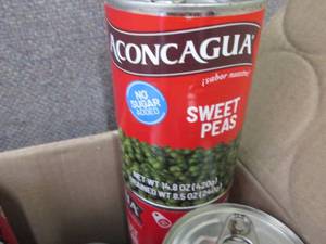 lot 429 image: 12- 14.8 oz Aconcagua Sweet Peas...