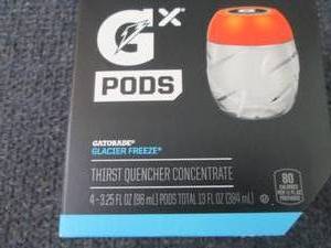 lot 440 image: 4- 3.25 oz Gx Pods Glacier Freeze...
