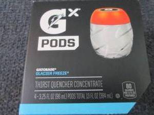 lot 441 image: 4- 3.25 oz Gx Pods Glacier Freeze...