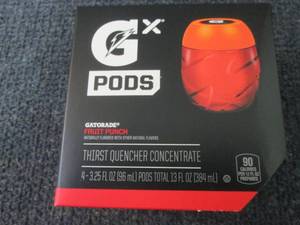 lot 443 image: 4- 3.25 oz Gx Pods Fruit Punch...