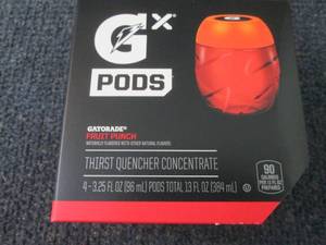 lot 445 image: 4- 3.25 oz Gx Pods Fruit Punch...