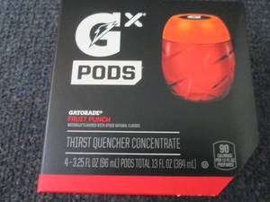 lot 448 image: 4- 3.25 oz Gx Pods Fruit Punch...