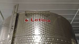 lot 1 image: Letina Stainless Steel Fermentation Tank