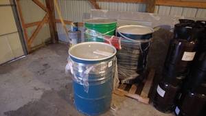 lot 15 image: Lot of Industrial Storage Drums