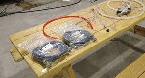 lot 26 image: ProFlo 12 Mashing Machine Hose and Additional Brewing Equipment