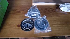 lot 132 image: Set of 3 Sink Strainers and Stoppers