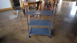 lot 138 image: Three-Tier Rolling Utility Cart