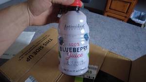 lot 148 image: Antioxidant Solutions 100% Blueberry Juice Expired 6 cases