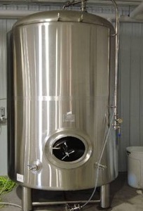 lot 5 image: Blackstone Ventures 1200 Gallon Stainless Steel Fermentation Tank