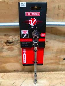 lot 47 image: Craftsman V Series 14 Drive Long Flex Head Ratchet Model # CMMT86303V