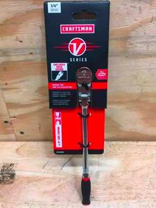 lot 48 image: CRAFTSMAN V-SERIES Ratchet 14 Inch Drive 80-Tooth Flexible Head Model # CMMT86306V 0904248