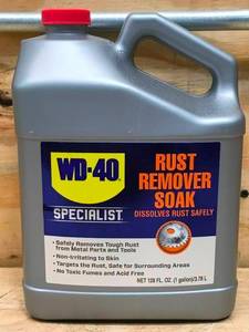 lot 49 image: WD-40 Rust Remover Soak 1 Gallon Jug