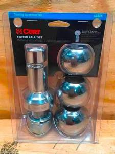 lot 50 image: Curt Switch Ball Set Model # 42225 08132446.22