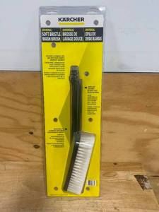 lot 71 image: KARCHER Soft Bristle Pressure Washer Wash Brush - 4000 PSI - Quick-Connect