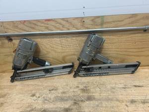 lot 131 image: Lot of 2- 3-14in. Clip Head Nailers