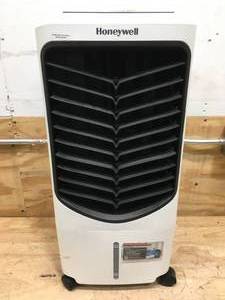lot 26 image: Honeywell 200 CFM 3 Speed Portable Evaporative Air Cooler, Fan and Humidifier Model # TC09PEU